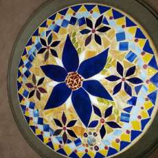 Mosaic Lazy Susan