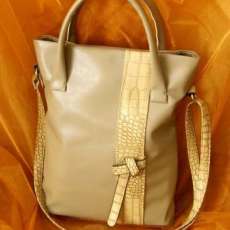 Smooth Tan Handbag