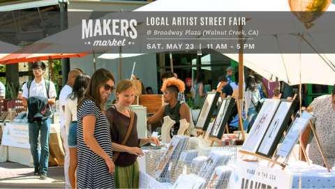 Makers Market Artisan Fair at Broadway Plaza - May