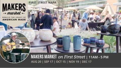 Makers Market at First Street Napa