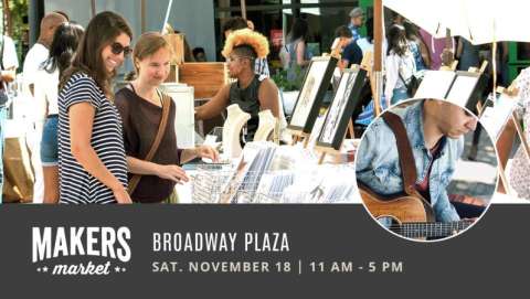 Outdoor Artisan Fair at Broadway Plaza - November