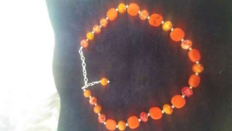 Orange/16 Necklace