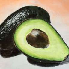 Fruits and Veggies-Series of 8 Tiles