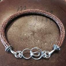 Viking Weave Knit Bracelet