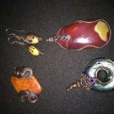 Copper Wire Work Jewelry