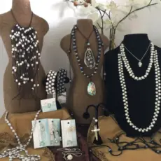 Pearls and Leather Shells