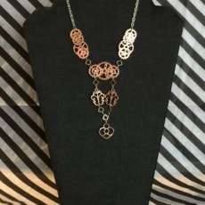 Rose Gold Heart and Gears