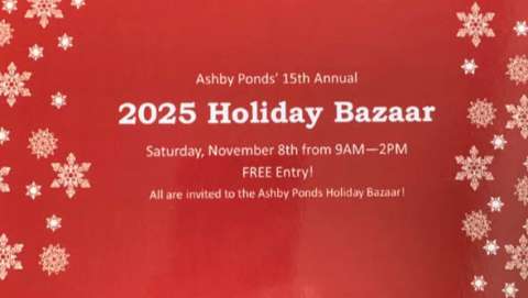 Ashby Ponds Holiday Bazaar
