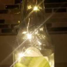 Small Decorated Bottle Light