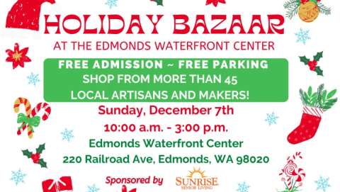Holiday Bazaar at the Edmonds Waterfront Center