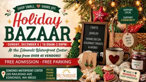 Holiday Bazaar at the Edmonds Waterfront Center