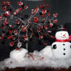 Snowman Tree