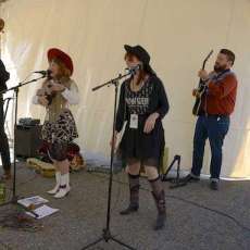 BACK in the Saddle at Booth Western Museum FULL BAND