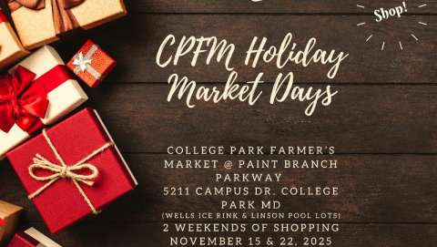 CPFM Holiday Markets