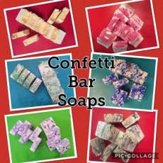 Confetti Soap Bars