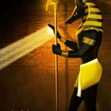 Egyptian God Anubis