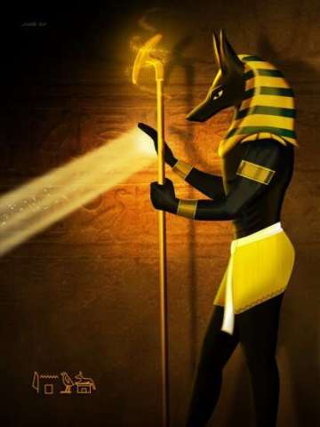 Egyptian God Anubis