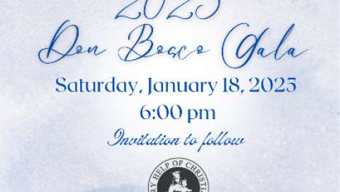 Don Bosco Gala at Mary Help of Christians Center