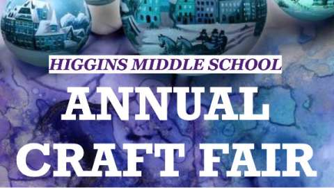 Higgins Middle School Ptos' Craft Fair