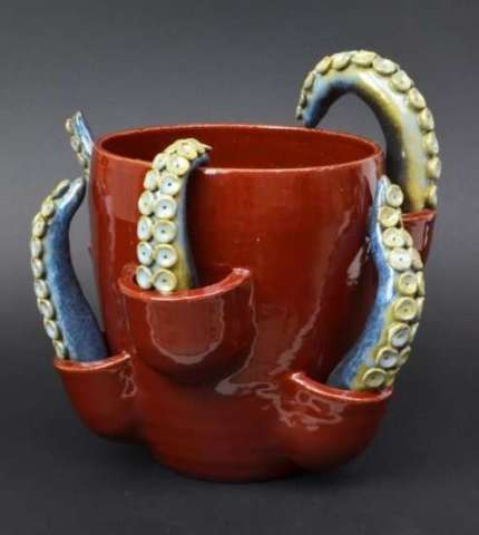 Octopus Planter