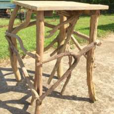 Crazy Leg Driftwood Table