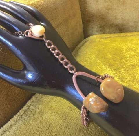 Copper Ring Bracelet Combo