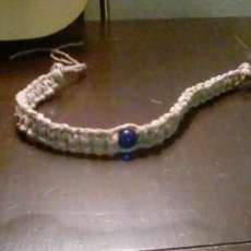 Knotted Necklace With Bead