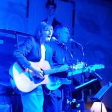 Joe and Stock at Clydes' Chevy Chase