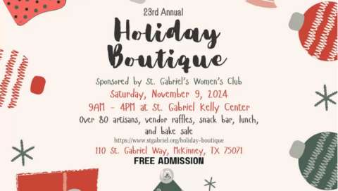 Saint Gabriel's Holiday Boutique