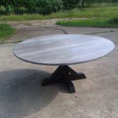 70 Inch Round Farm Table