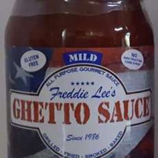 Freddie Lees' Ghetto Sauce Mild Pint 18oz Jar