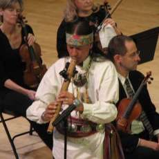 Arvel with the Rochester Chamber Orchestra