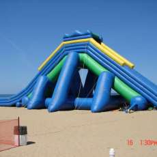 World's Largest Inflatable Slide