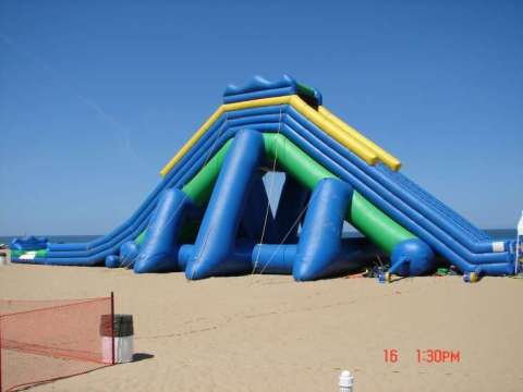World's Largest Inflatable Slide