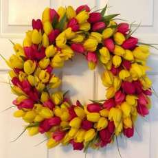 Tulip Wreath