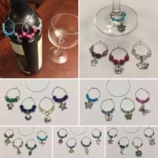 Alecia Marie Designs Wine Charms