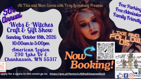 5th Annual Webs & Witches Craft & Gift Show