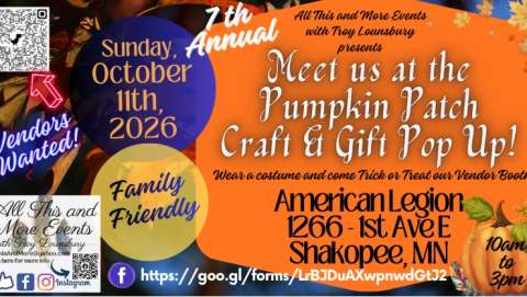 Meet Us at the Pumpkin Patch Craft & Gift Show