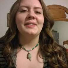 Miss Paige Wearing Unisex Necklace