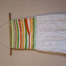 Citrus Surprise- Woven Wall Hanging
