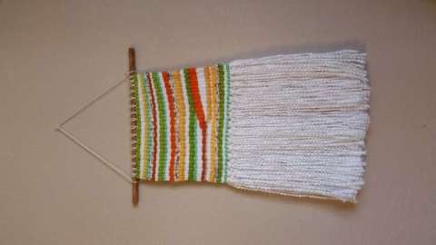 Citrus Surprise- Woven Wall Hanging