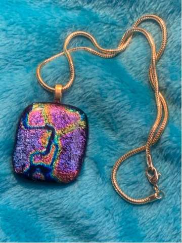 Fused Glass Pendant