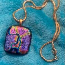 Fused Glass Pendant