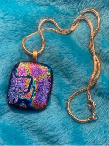 Fused Glass Pendant