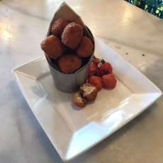 Crab Balls With Smoked Ancho Aioli