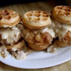 Chicken Waffle Sliders