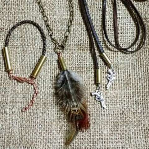 Leather, Feathers and Bullets