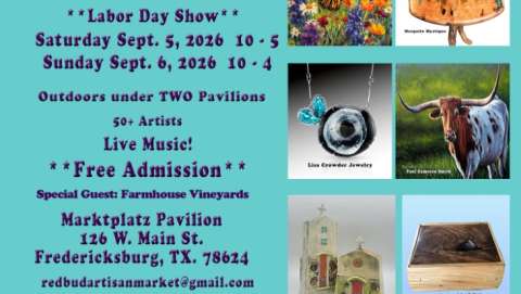 Redbud Artisan Market Labor Day Weekend Show