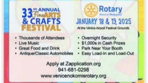 Venice-Nokomis Rotary Fine Arts & Crafts Festival