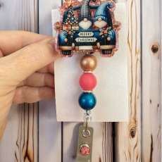 Christmas Gnomes Badge Reel